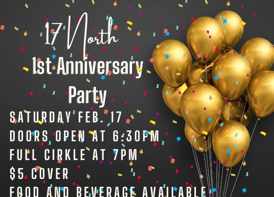 Feb. 15th: Our 2nd Anniversary Party!