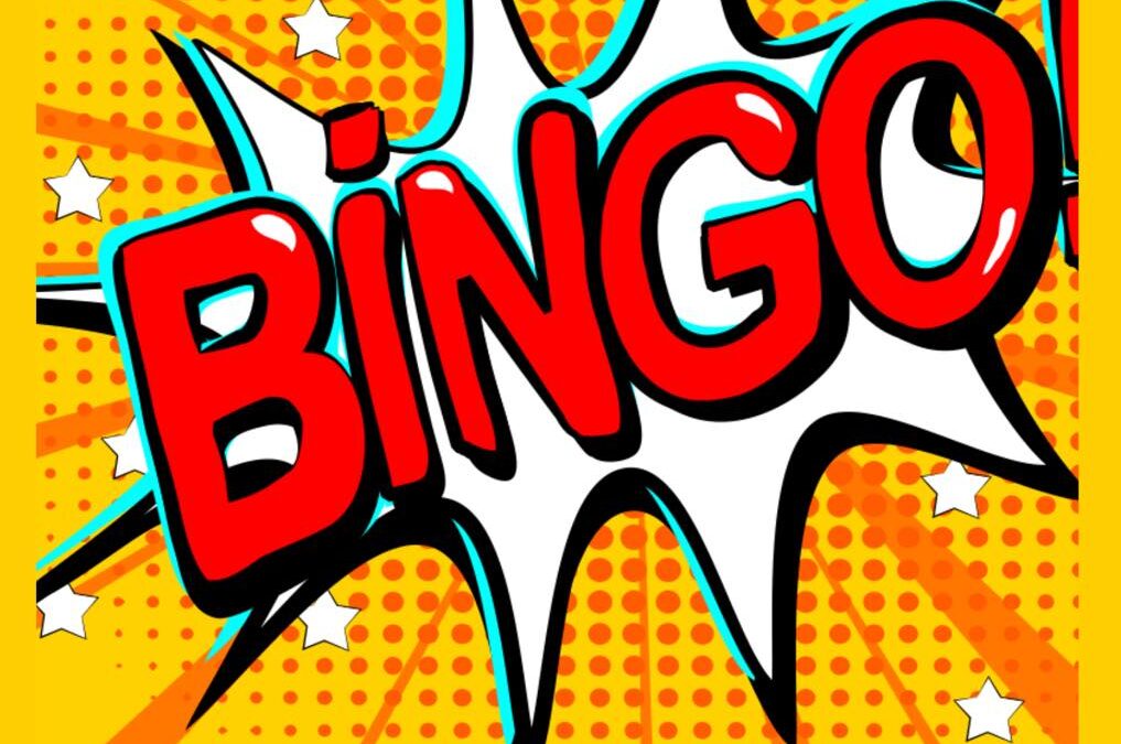 BINGO!! Thursday May 2nd 7-9 pm