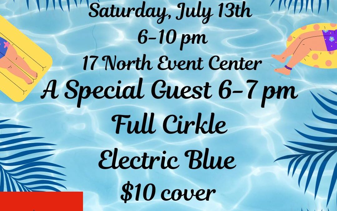 2nd Annual Beach Party. Saturday July 13, 2024